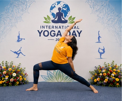 Reverse Warrior Pose